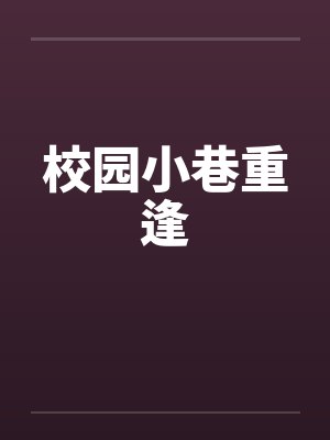 校园小巷重逢